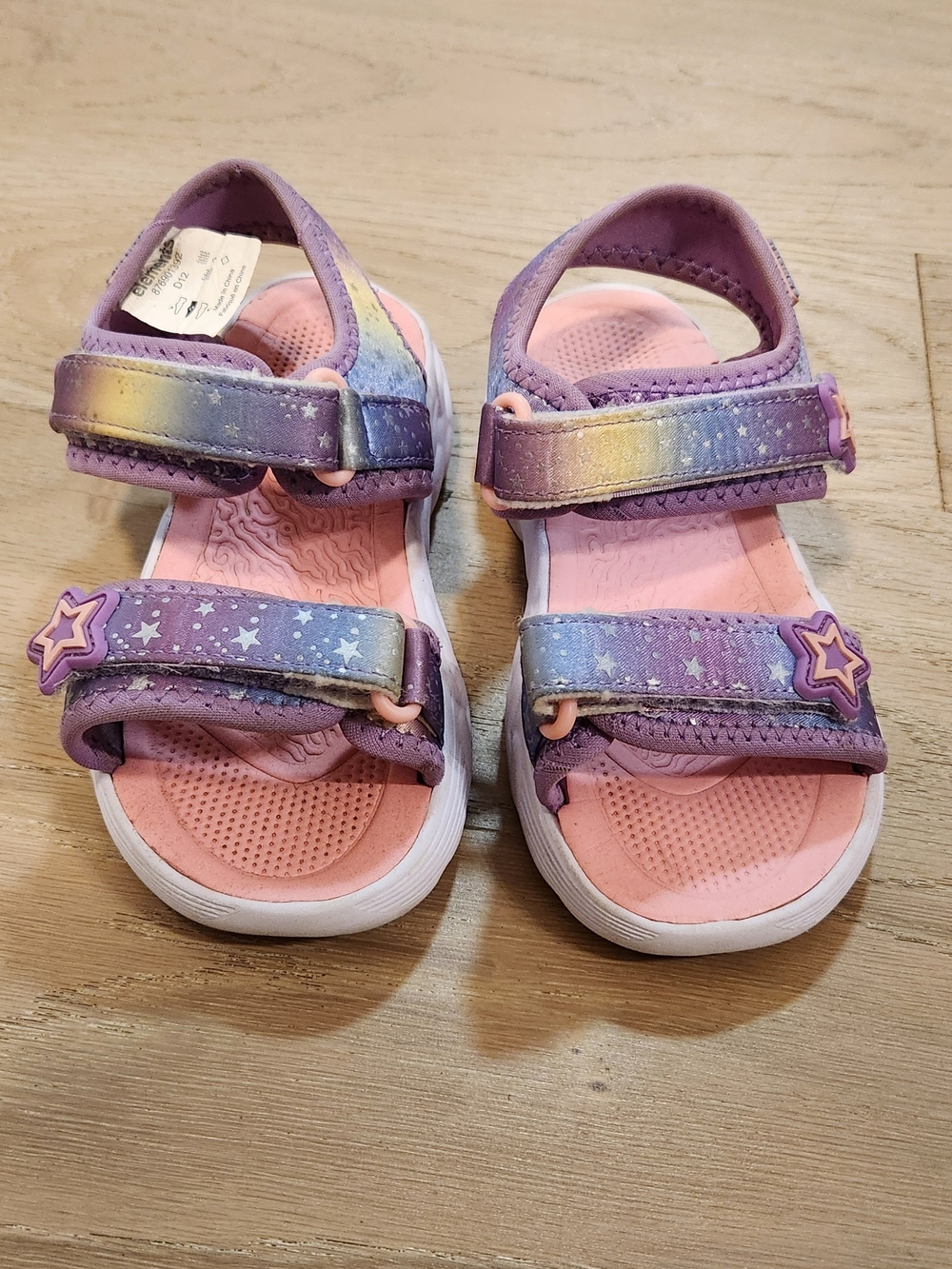 Elements Light-Up Rainbow Sandals | Toddler Girls Size 12